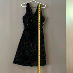 GB Girls cute black sequin dress!